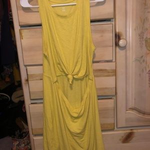 NEVER WORN! Aerie Cut open tie shirt dress!